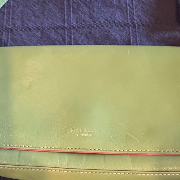 Vintage Kate Spade Green Shoulder Bag - Picture 2 of 5